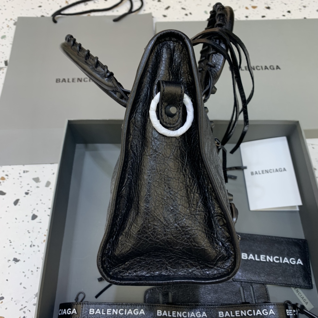 Balenciaga Classic City Small Handbag Shoulder Bag Black